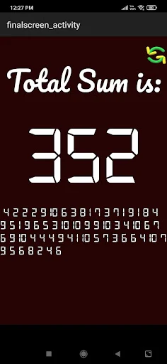 Mental Addition - Screenshot 1