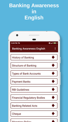 Banking Awareness Screen 2