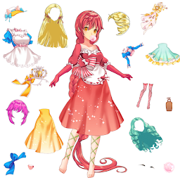 Candy Anime Girl Dress Up Game
