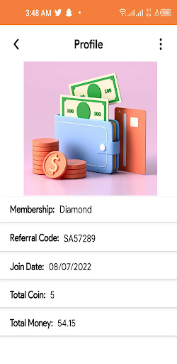 Earning - Earn by Watching Screen 2