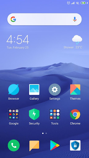 Android application Lock Screen screenshort
