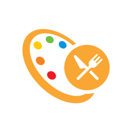 食事パレット　日々の食事を記録し、カロリーや栄養を管理する logo