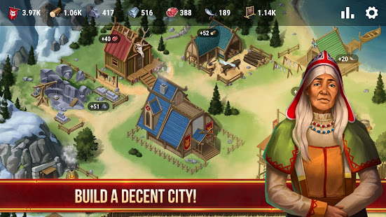 Vikings Odyssey - Build Village apkdebit screenshots 3