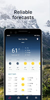 screenshot of WeatherPro: Forecast & Radar