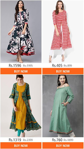 Android application Latest Kurti Designs Shopping screenshort
