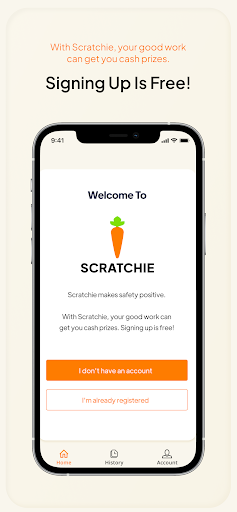 Android application Scratchie screenshort