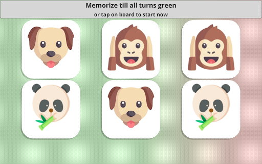 Picture Matching Memory Game