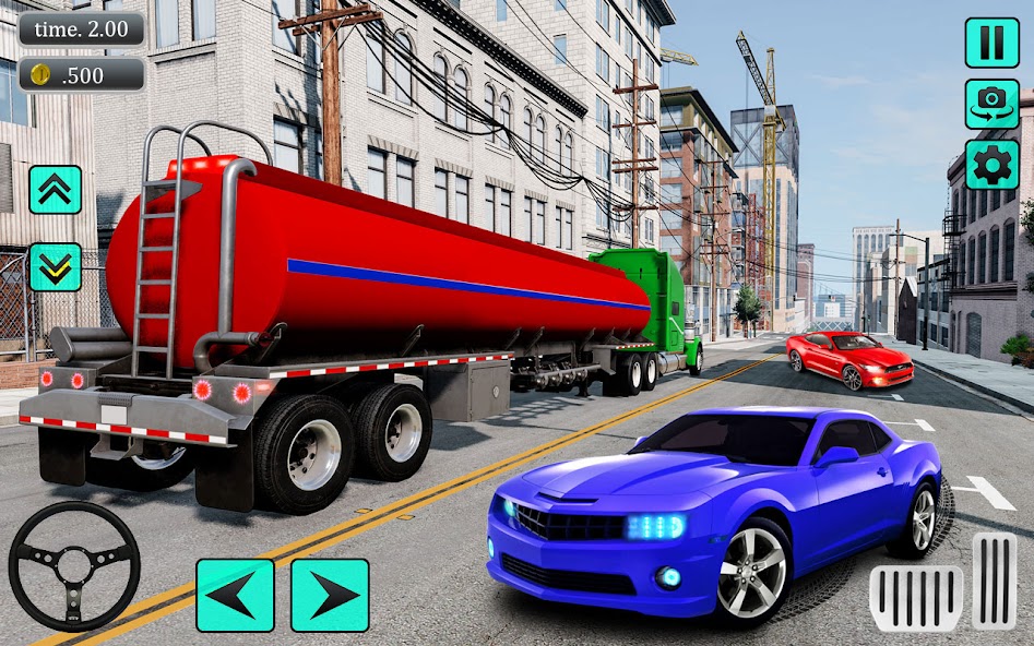 US Oil Tanker: Truck Driving 0.1 APK + Mod (Free purchase) for Android