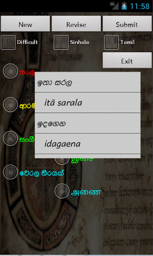 Sinhala Tamil Dictionary