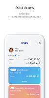 screenshot of Global Woori WON Banking