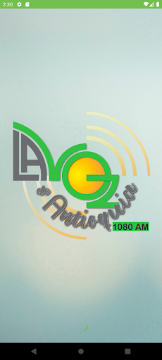 Android application La Voz de Antioquia screenshort