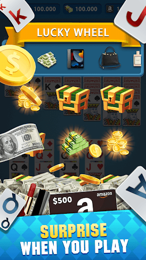 Solitaire Poker  Money Reward