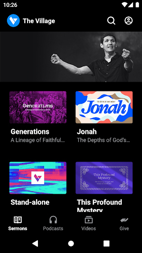 Android application The Village Church screenshort