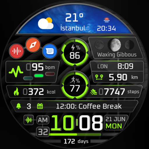 Realistic Clock - Watch Face logo