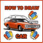 Cover Image of ダウンロード How To Draw Car Step By Step  APK