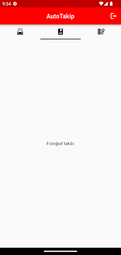 Android application AutoTakip screenshort