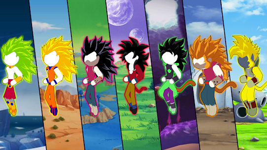 Z Stick Battle Dragon Warrior v2.2 Mod Apk (Unlimited Money/Gems) Free For Android 1