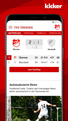 TSV Übersee Screen 3