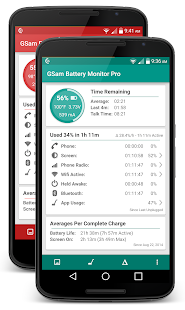 GSam Battery Monitor Pro Screenshot