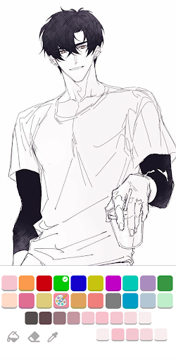 Android application Anime Manga Coloring Book screenshort