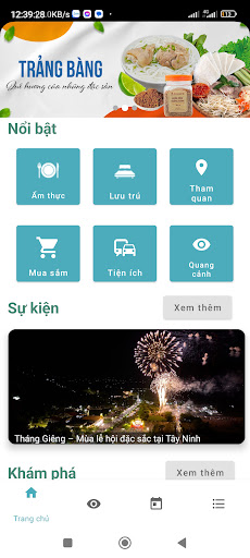 Android application Khám phá Trảng Bàng screenshort