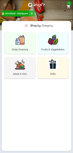 24x7 Store Screen 3
