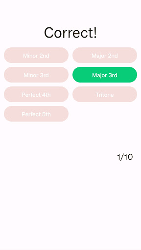 ClefSense: Music tutor Screen 2