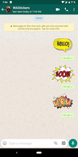 English Stickers For WhatsApp Screen 2