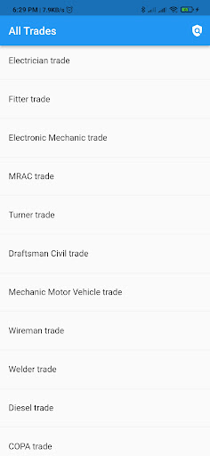 Android application Smart ITI - Nimi Mock Test App screenshort
