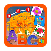 Flowers Puzzles for Kids‬