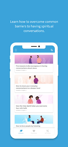 Screenshot of GodTools: Gospel Conversations