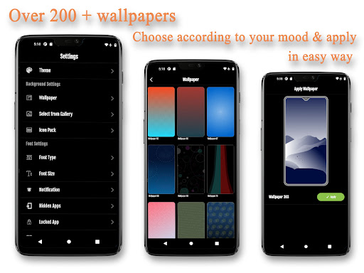 Screenshot of Modern Theme Launcher 2025