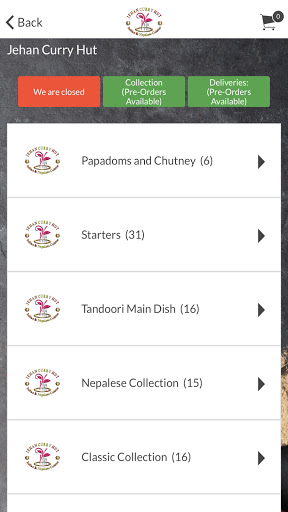 Jehan Curry Hut Screen 2