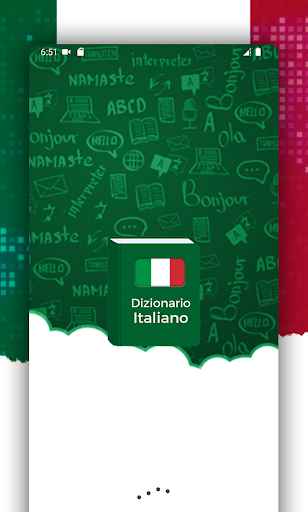 Android application Dizionario Italiano screenshort