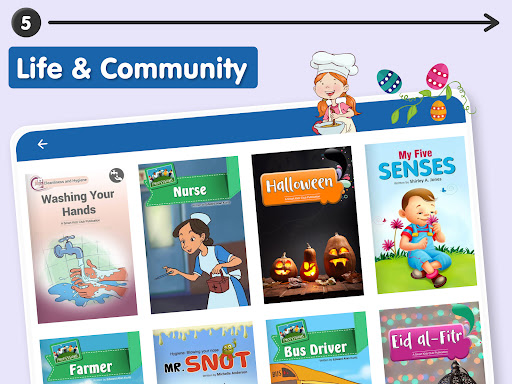 Screenshot of Early Learning Library