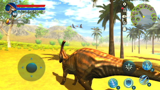 Parasaurolophus Simulator 1.0.8 APK screenshots 4