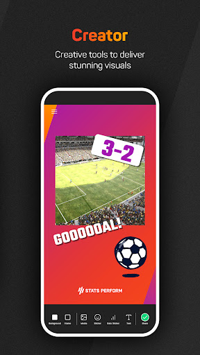 Opta Graphics Mobile Screen 2
