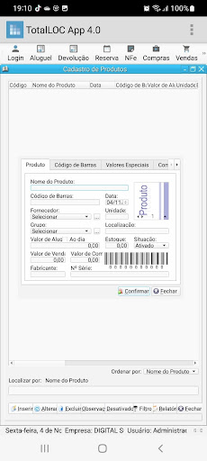 TotalLOC APP 4.0.1 Screen 3