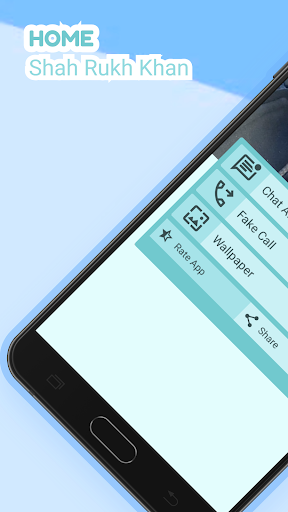Android application + Shah Rukh Khan Fake Call + screenshort