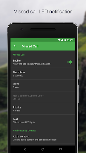 Light Manager 2 - LED Settings Screen 3