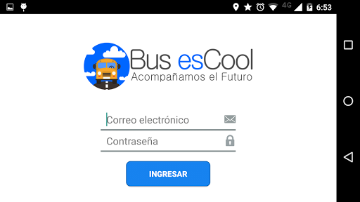 Android application Bus esCool - Conductor screenshort