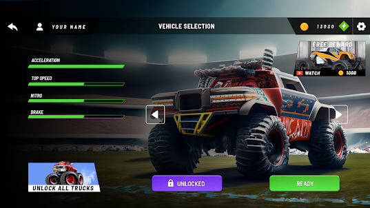 Monster Truck Racing Challenge