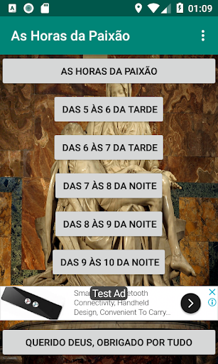 Visualização do aplicativo