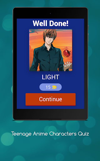 Teenage Anime Characters Quiz