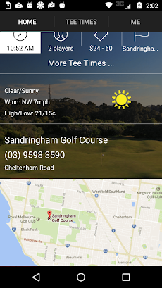 Sandringham Golf Tee Timesのおすすめ画像2