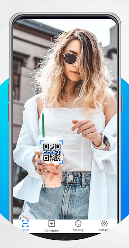 Android application All QR & Barcode Scanner screenshort