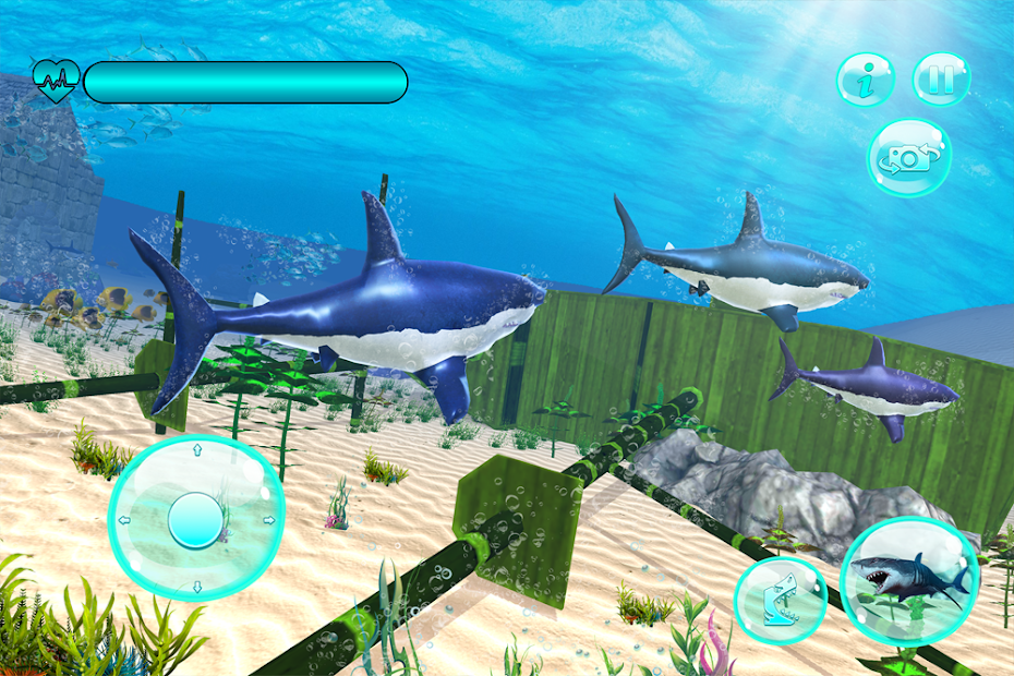 Screenshot 16 Big Shark  pequeños tiburones android