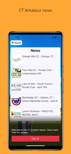 CT Amateur Golf Tour