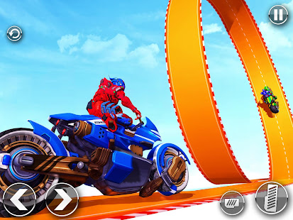Robot Bike Stunt Racing Games 1.44 screenshots 6
