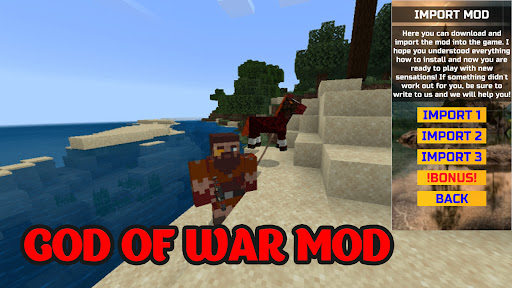 God Of War Mod For MCPE